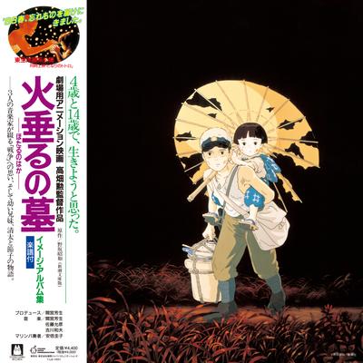 Disco LP ANIME MICHIO MAMIYA KAZUO KIKKAWA La Tomba delle Lucciole Album Illustrato TJJA10051 STUDIO GHIBLI 2022 Giappone AnimeGioco
