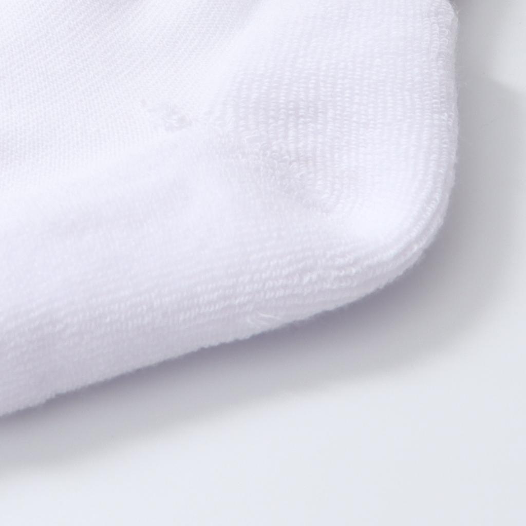 Solid Color Towel Bottom Socks Black And White Medium Tube Socks Simple Versatile Sports Basketball Stockings Cotton Socks