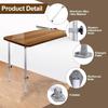 56 To 93cm Adjustable RV Folding Telescoping Leg Tables Support Aluminum Alloy Telescopic Desk Stand for Rv Pontoon Truck Camper Yacht Travel Trailer