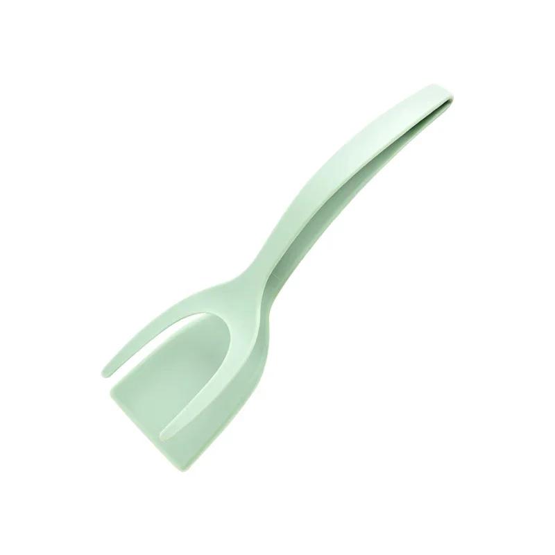 Dual-Function Nylon Steak Spatula and Clip Ideal for Frying Food Handling Egg Cooking Grilled Bread and Effortless Flipping