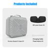 Travel EVA Storage Bag Protective Case Carrying Box Cover for -Oculus Quest 2