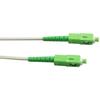 SC-APC / SC-APC Fiber Optic Cable - LINEAR - FB122I - For Orange Livebox, SFR Fiber Box, Bouygues Télécom BBox - 15 M