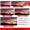 Extra Large Mountain Landscape Mouse Pad with Thickened Lock Edge for Office Desks