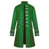 Men's Coat Medieval Clothing Solid Color Fashion Steampunk Vintage Men's Uniform