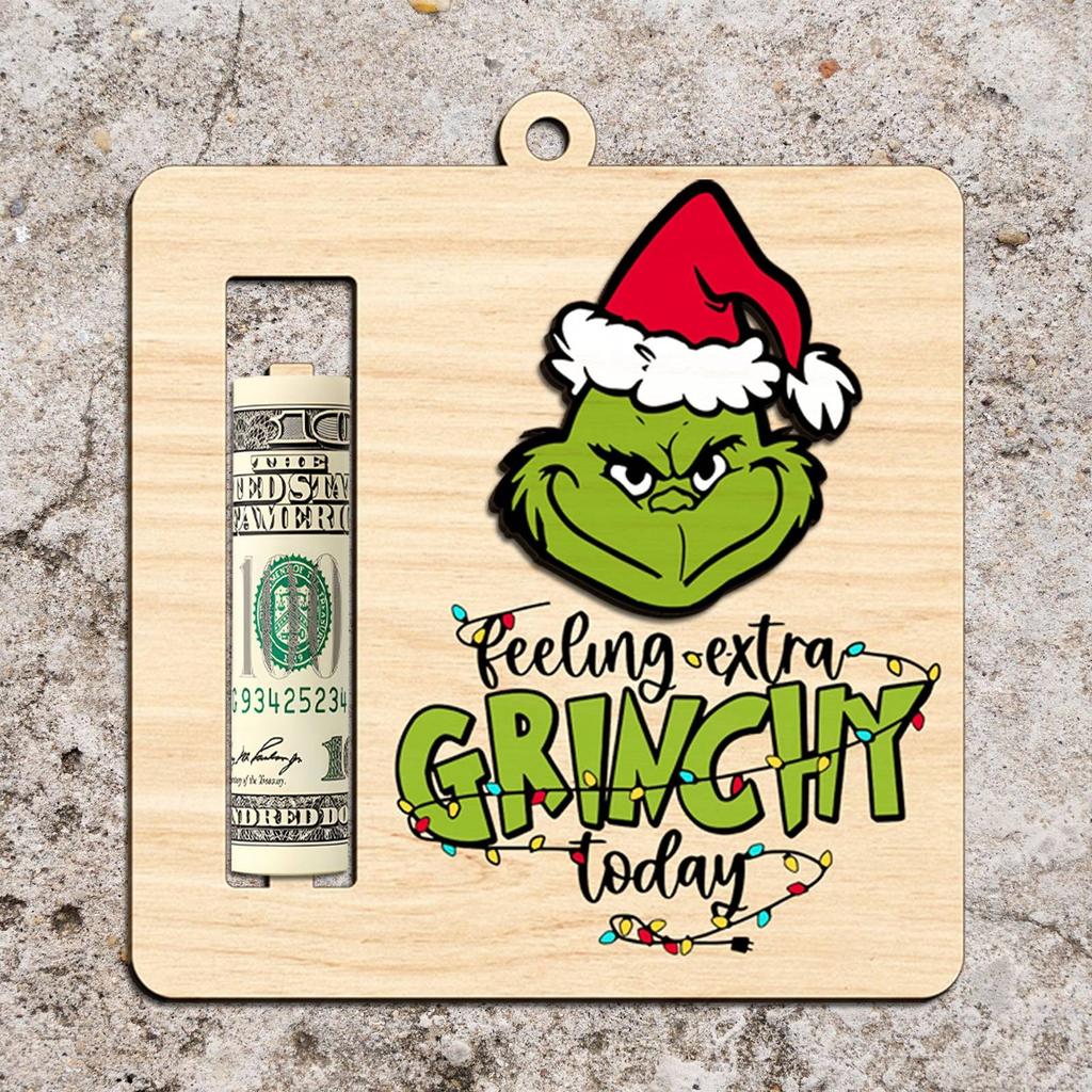 Christmas Wooden Hollow Ornaments, Xmas Tree Hanging Tags Crafts Pendant Decor, Christmas Holiday Party Decor