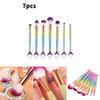 Makeup Brush Set With Nylon Bristles For Eyeshadow And Powder Application Perfect For Beauty Enthusiasts