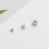 s925 Sterling Silver Twisted Spacer Beads for DIY Necklace, Bracelet & Jewelry Making