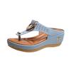 2022 Summer Women's Wedge Sandals - Beach Clip-Toe Design, Euro-American Style