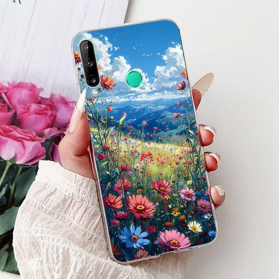 For Huawei Y6P Case MED-LX9 Soft Silicone TPU Back Cover For Huawei Y7p 2020 ART-L29 Phone Cases Huawei P40 Lite E Coque Shells