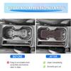 SXCY for - Jeep Renegade Accessories  Renegade Door Slot Mats Cup Holder erts Liner Coasters Console erts Liner Waterproof Mats (red)