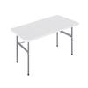 Portable HDPE Folding Outdoor Table with Chairs – Rectangular for Dining, Study, or Exhibitions