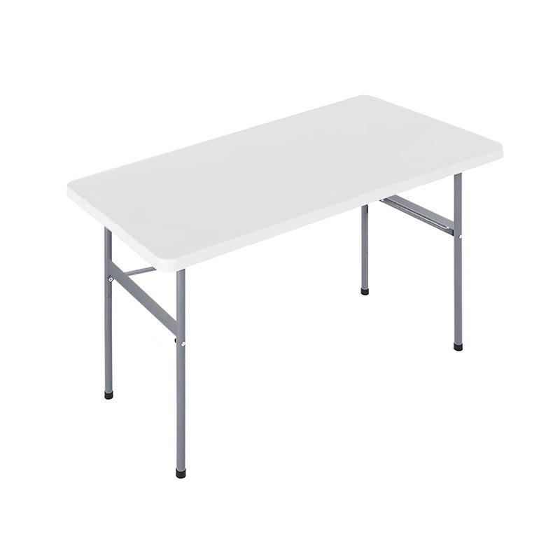 Portable HDPE Folding Outdoor Table with Chairs – Rectangular for Dining, Study, or Exhibitions