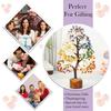 Seven Chakra Crystal Tree Good Luck Showpiece for Home Decor Items Crystals Gemstones Bonsai Money Tree for Good Luck