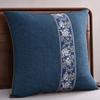 Chinese Style Lumbar Pillow and Sofa Back Cushion with Cover, for Living Room or Bedside