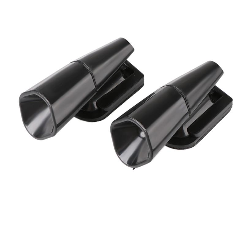 Nové vysoce kvalitní 2ks autoalarm Upozornění Účinnost zvířat Funkční varování Jelení píšťalka Zařízení pro automobily