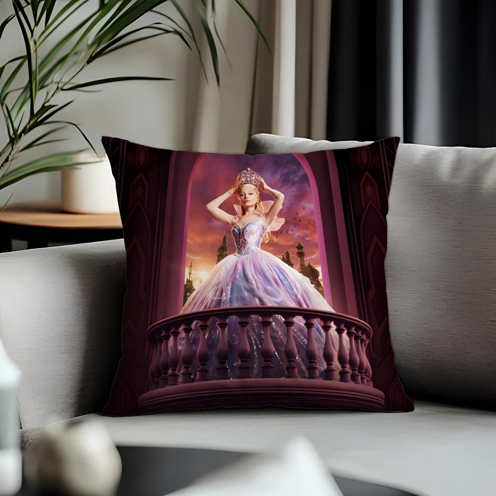 Viral Wwickedew Cushion Cover Antidustmite Pillowcase Invisible Zipper Silky Short Plush Sofa Cushion Cover