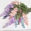 Faux Purple Wisteria Hanging Flowers For Wedding Decor And Event Arrangements Ceiling