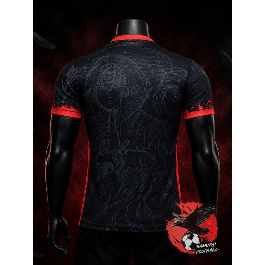 Japońska Koszulka Itachiego Śmierć - Naruto Shippuden Japońska Anime Piłkarska Koszulka Letnia Sportowa T-shirt Ubranie Tee 5XL