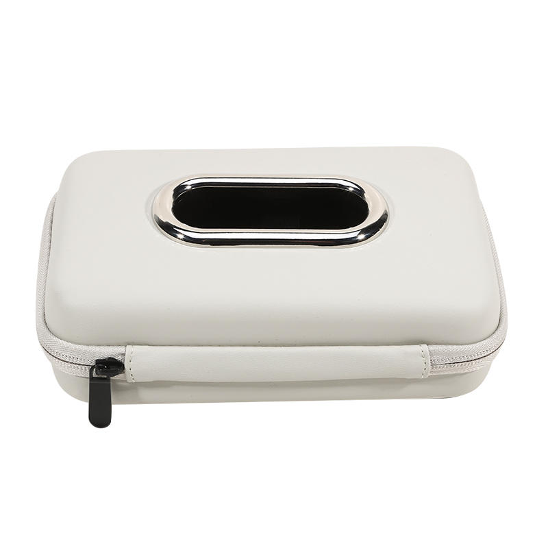 Car Mounted Tissue Box Drawer Box Creative Car Armrest Box Backrest Hanging Multifunctional Sun Visor Four-color Tissue Bag