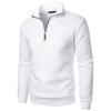Neuer Herren Stehkragen Casual Hoodie Herren Einfarbig Modischer Herren Pullover Hoodie