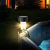 6pcs Waterproof Pool Fence Light Solar Powered Swimming Pool Light  Swimming Pool Fence
