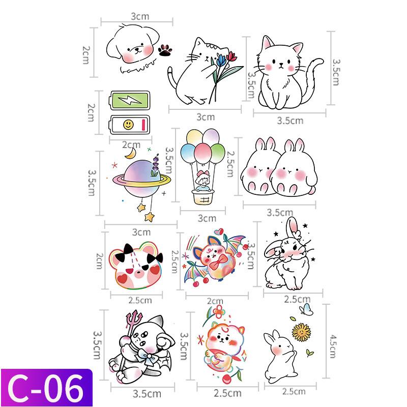 Waterproof Butterfly Tattoo Stickers Realistic 3D Body Art for Collarbone Ankle - Long Lasting Temporary Tattoos Glitter Metallic 7 Designs