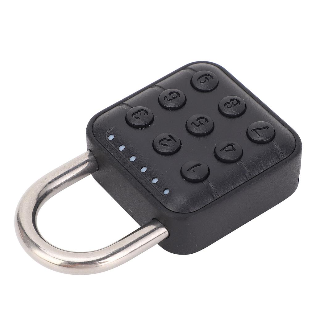 6 Digit Heavy Combination Lock Zinc Alloy Water Resistant Theft Proof Digital Keyless Password Locker Lock for Gym School Garage