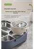 Large Capacity Stainless Steel Bento Lunch Box with Insulated Bag for Students & Office Workers
