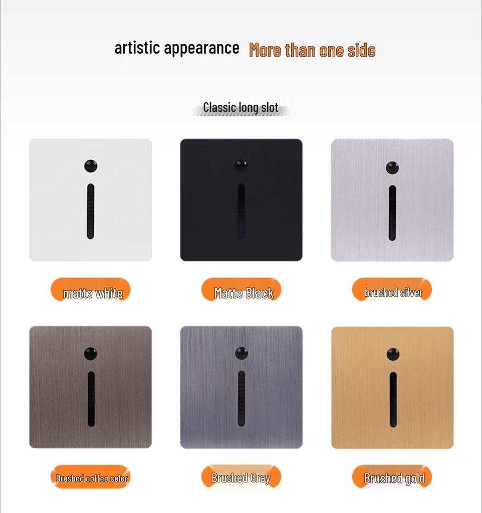 Type 86 Motion Sensor Stair Light for Home & Hotel Corridors