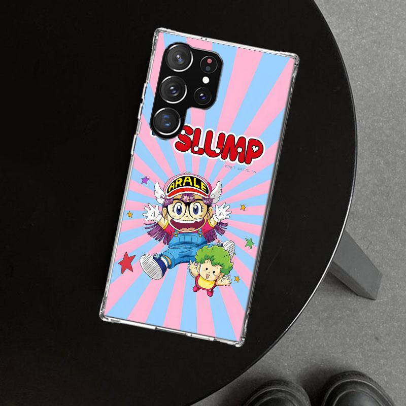 Arale Dr Slump Phone Case Cover for Samsung Galaxy S26 S25 Edge S24 S23 Ultra S22 Plus S21 FE S20 + Art Customized Fundas Galaxy