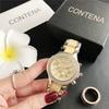 CONTENA New Luxury Brand Quartz Women's Watch Ladies Fashion Watch Women Wristwatches Female Clock Relogio Feminino Masculino