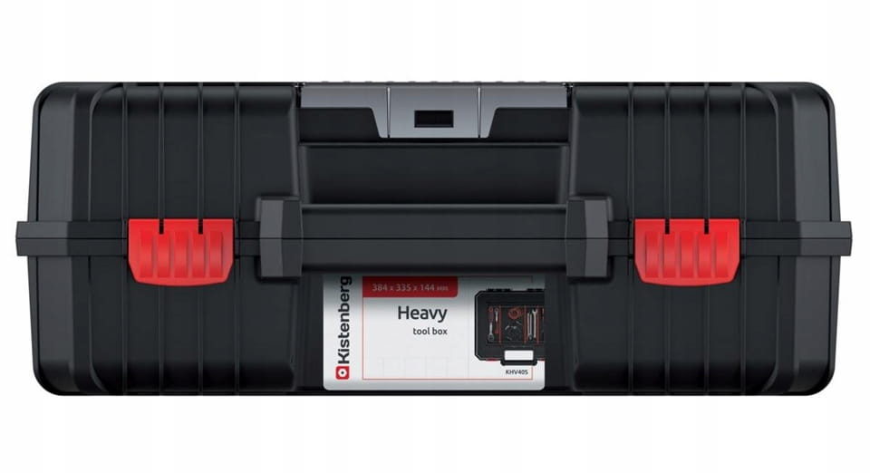 Kistenberg Power Tool Box with Organizer, 38.4x33.
