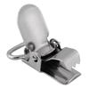20pcs Silver Metal Duckbill Buckle Plastic Gripping Teeth Adjustable Fastener  Accessory