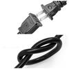 2M 5M 10M US-Stecker AC-Netzstecker Kabel TV PC Laptop Stromversorgungskabel Kupfer-Ladekabel