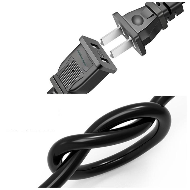 2M 5M 10M US-Stecker AC-Netzstecker Kabel TV PC Laptop Stromversorgungskabel Kupfer-Ladekabel