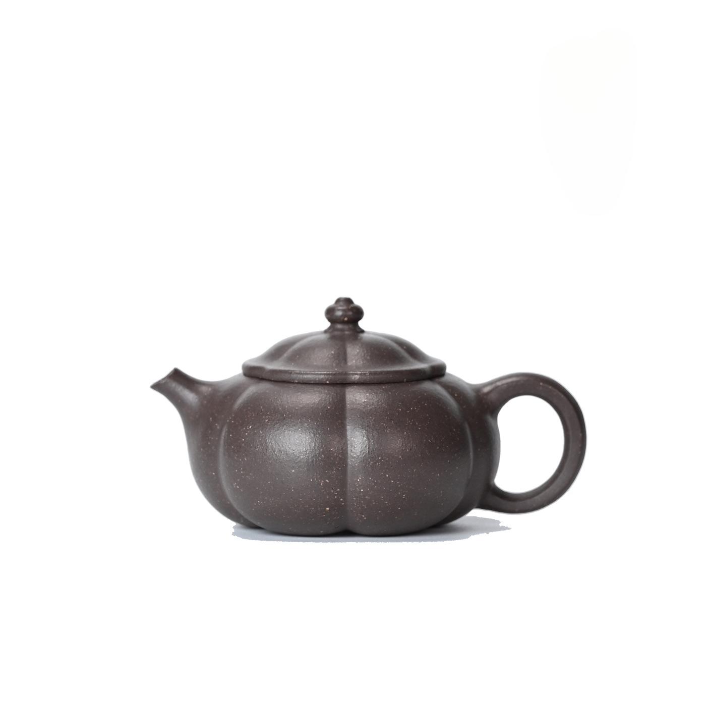 

150ml Retro Yixing Purple Clay Teapots Handmade Cold Riverpot Raw Ore Green Gray Section Mud Kettle Zisha Tea Set Accessories