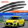 Essuie-glaces Avant et Arrière Pour Suzuki Swift V AZ 2017- 2018 Balais d'essuie-glace Pare-brise Balais de fenêtre 21"+18"+10"