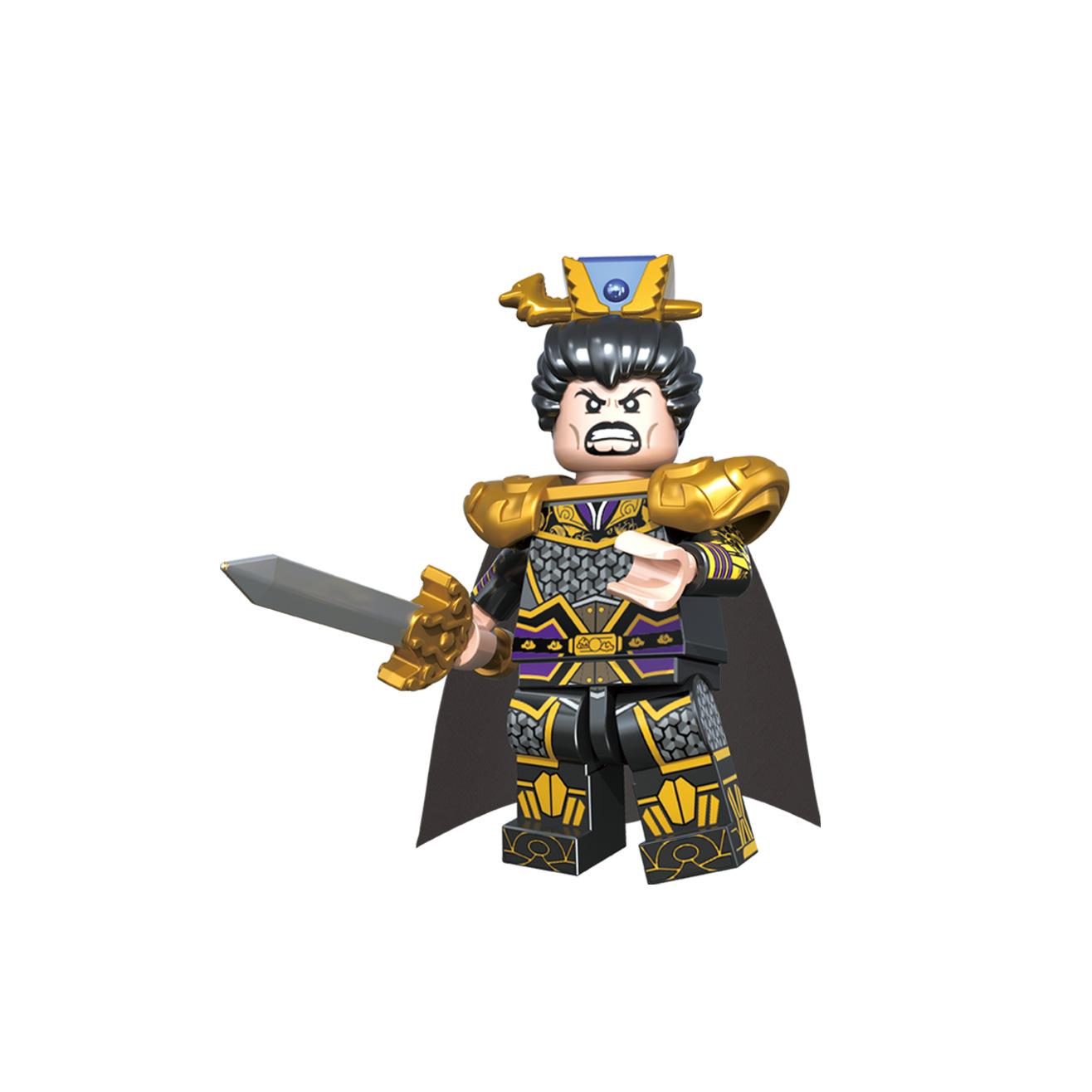 

Троецарствие перо Чжао Юнь пять тигров общий конный боевой конь красный кролик строительные блоки детские игрушки