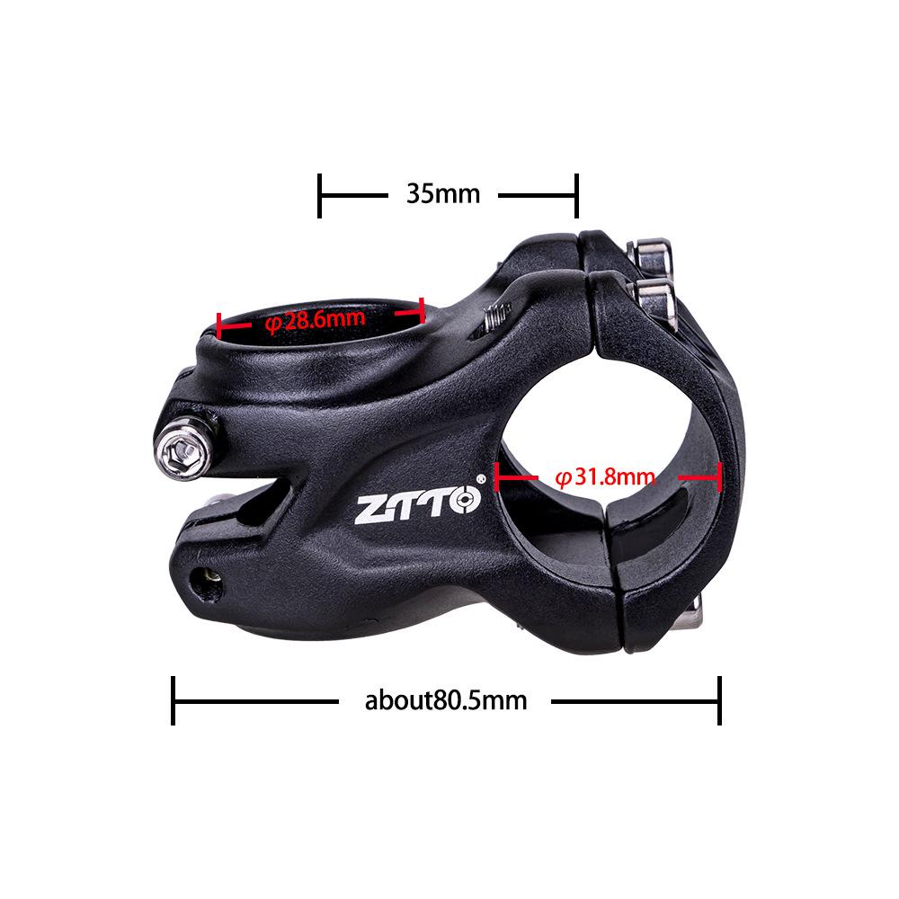 Attacco Manubrio Bici 31,8 Mm | Adattatore Per MTB E BMX Forcella 28,6 Mm