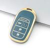 4 5 Buttons Soft Tpu Car Key Case Cover Auto Shell Fob Holder For Honda Civic Accord Hr-V Cr-V Crv   Accessories