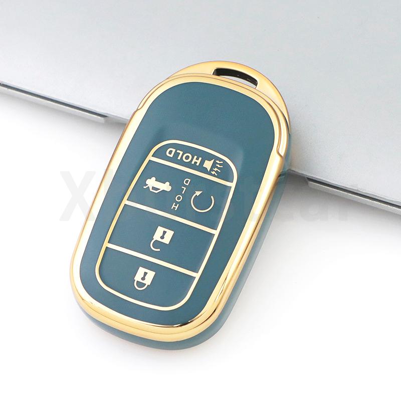4 5 Buttons Soft Tpu Car Key Case Cover Auto Shell Fob Holder For Honda Civic Accord Hr-V Cr-V Crv Accessories