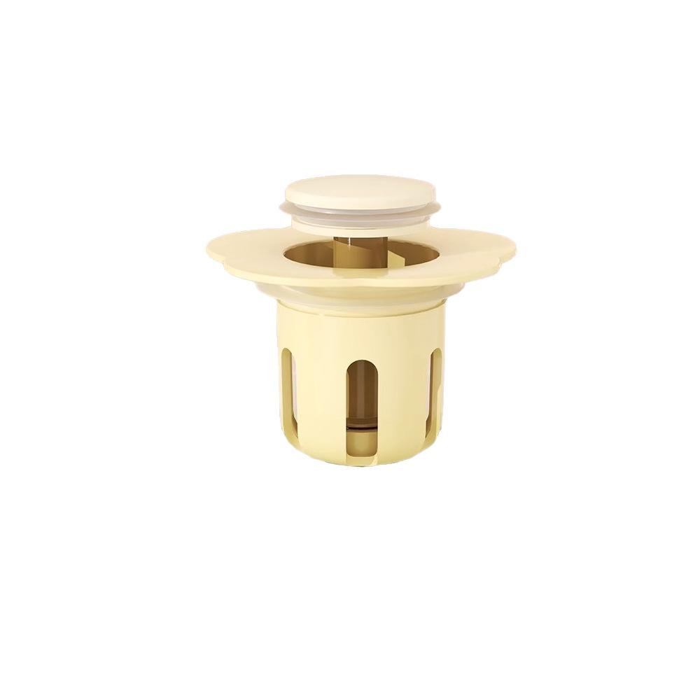 Flower Basin Press Plug Washbasin Leakage Filter Stopper