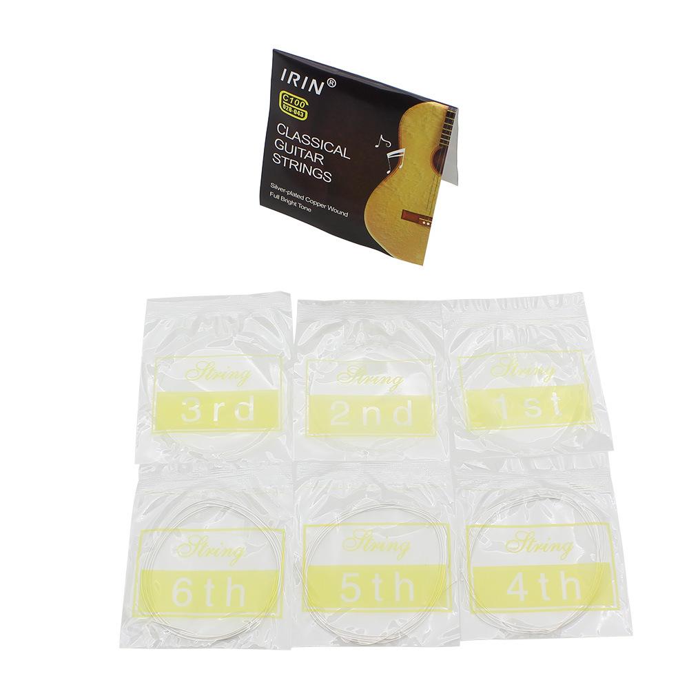 IRIN Nylon Classical Guitar String Set (6 Strings) - Model C100