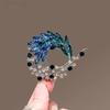 Sunward Growth Sunflower Brooch: Elegant Women's Corsage Pin for College Entrance Suits