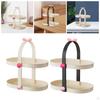 Cosmetic Storage, Bathroom Organizer, Two-Tier Perfume Holder, Display Stand for Bedroom And Living