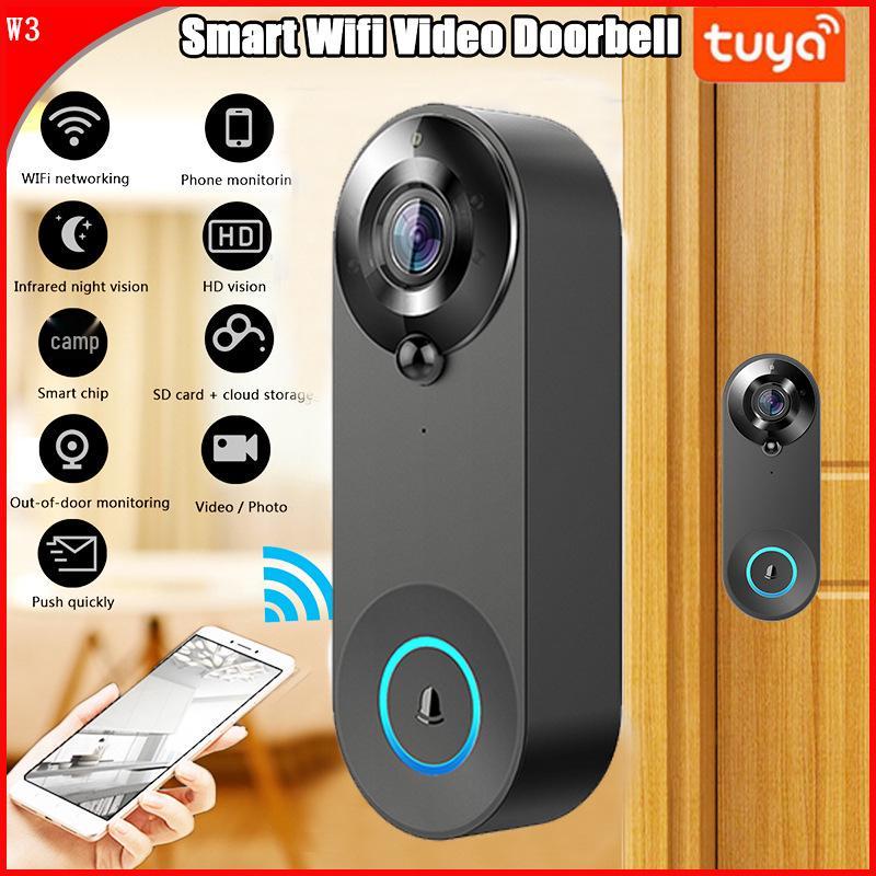 W3 Smart Wireless Video Doorbell with HD Visual Intercom and Voice Doodle
