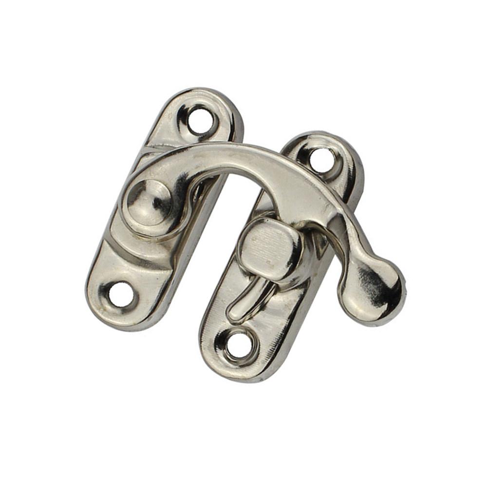 

30pcs Wooden Hasps Buckle Iron Latch Catches For Packing Case Gift Box Hasps Durable Fastening Hardware Clasps