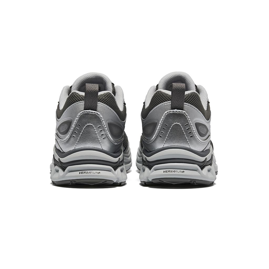 SAUCONY Grid Fusion Comfortable Versatile Support Low-Top Casual Retro Sneakers Unisex Sneakers Silver Gray S79063-7