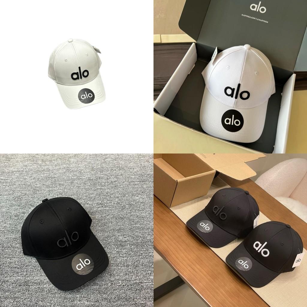 Alo Letter Stickerei Baseballkappe Für Damen Baumwollmischung Sonnenschutz Lässig Sommer Modeaccessoire