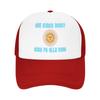 QUE MIRAS BOBO ANDA PA ALLA BOBO Mesh Sun Hats  Women Unisex Print Trucker Hat Spring Vintage Outdoor Gym High Quality Caps